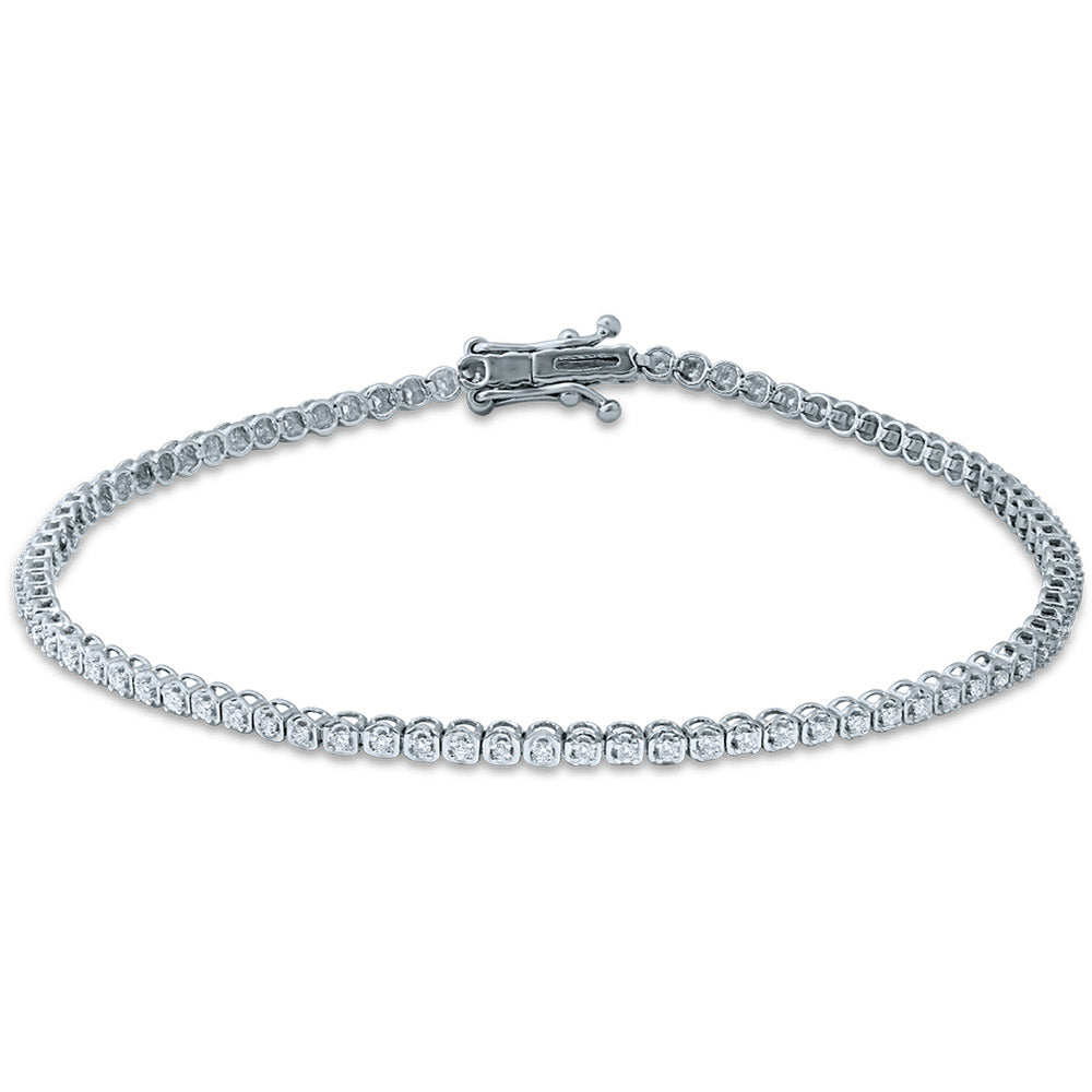 14K 1.00CT Diamond Bracelet - Picasso Gold & Diamond Jewelry
