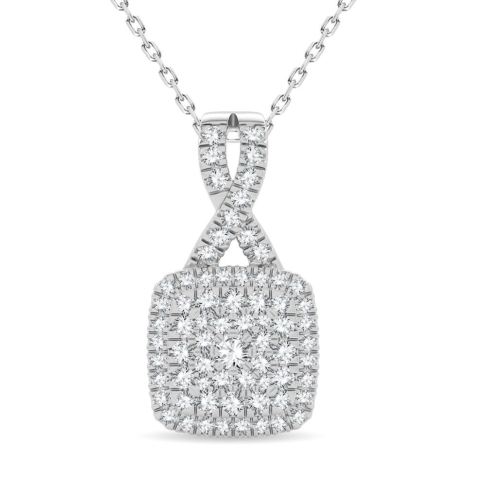 14K 0.50CT Diamond Pendant - Picasso Gold & Diamond Jewelry