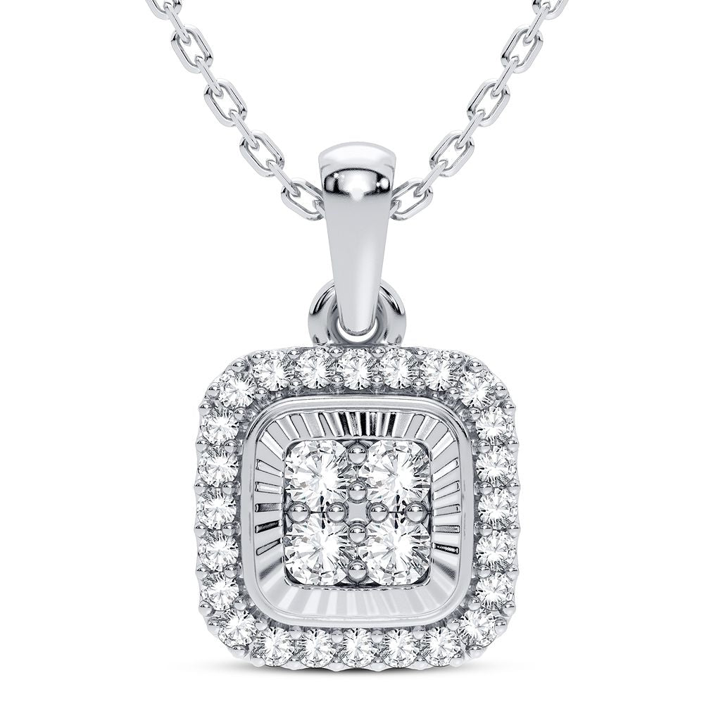 14K 0.25CT DIAMOND PENDANT - Picasso Gold & Diamond Jewelry