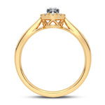 14K 0.25CT Diamond Ring - Picasso Gold & Diamond Jewelry