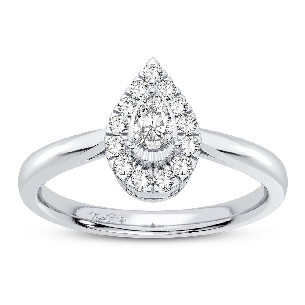 14K 0.25CT Diamond Ring - Picasso Gold & Diamond Jewelry