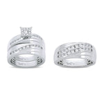 14K 1.13CT DIAMOND TRIO SET - Picasso Gold & Diamond Jewelry