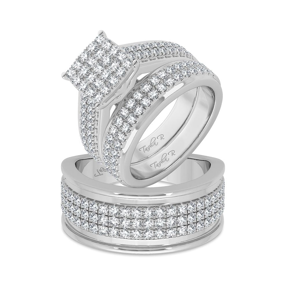 14K 2.00CT Diamond Trio Set - Picasso Gold & Diamond Jewelry