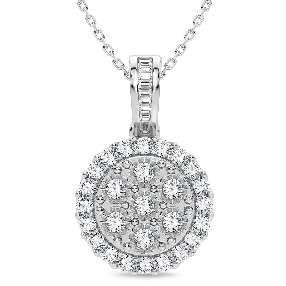 14K 1.00CT Diamond Pendant - Picasso Gold & Diamond Jewelry