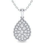14K 0.33CT Diamond Pendant - Picasso Gold & Diamond Jewelry