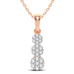 14K 0.50CT Diamond Pendant - Picasso Gold & Diamond Jewelry