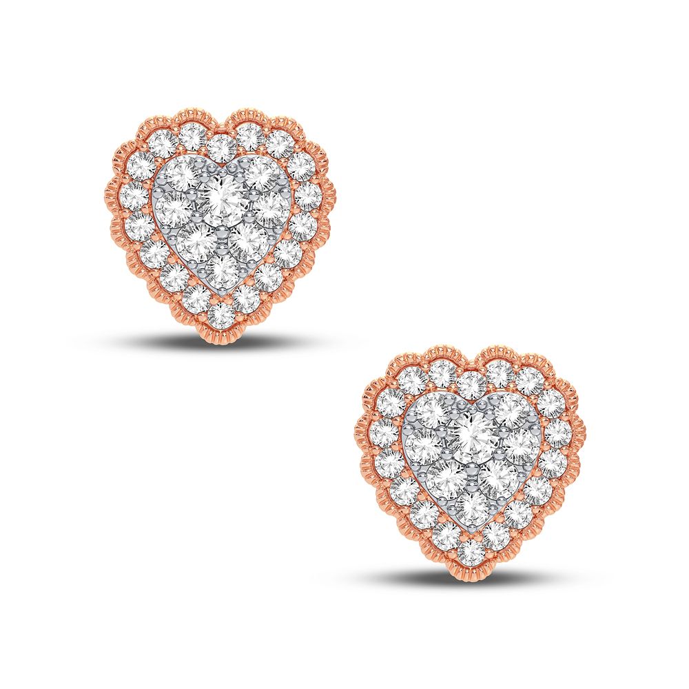 14K 0.50CT Diamond Earring - Picasso Gold & Diamond Jewelry