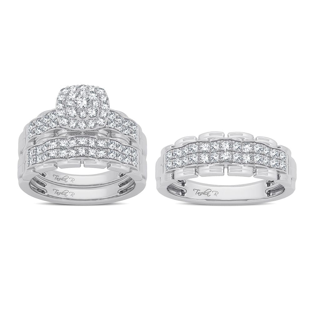 14K 1.25CT Diamond Trio Set - Picasso Gold & Diamond Jewelry