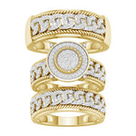 10K 0.65CT DIAM TRIO SET - Picasso Gold & Diamond Jewelry