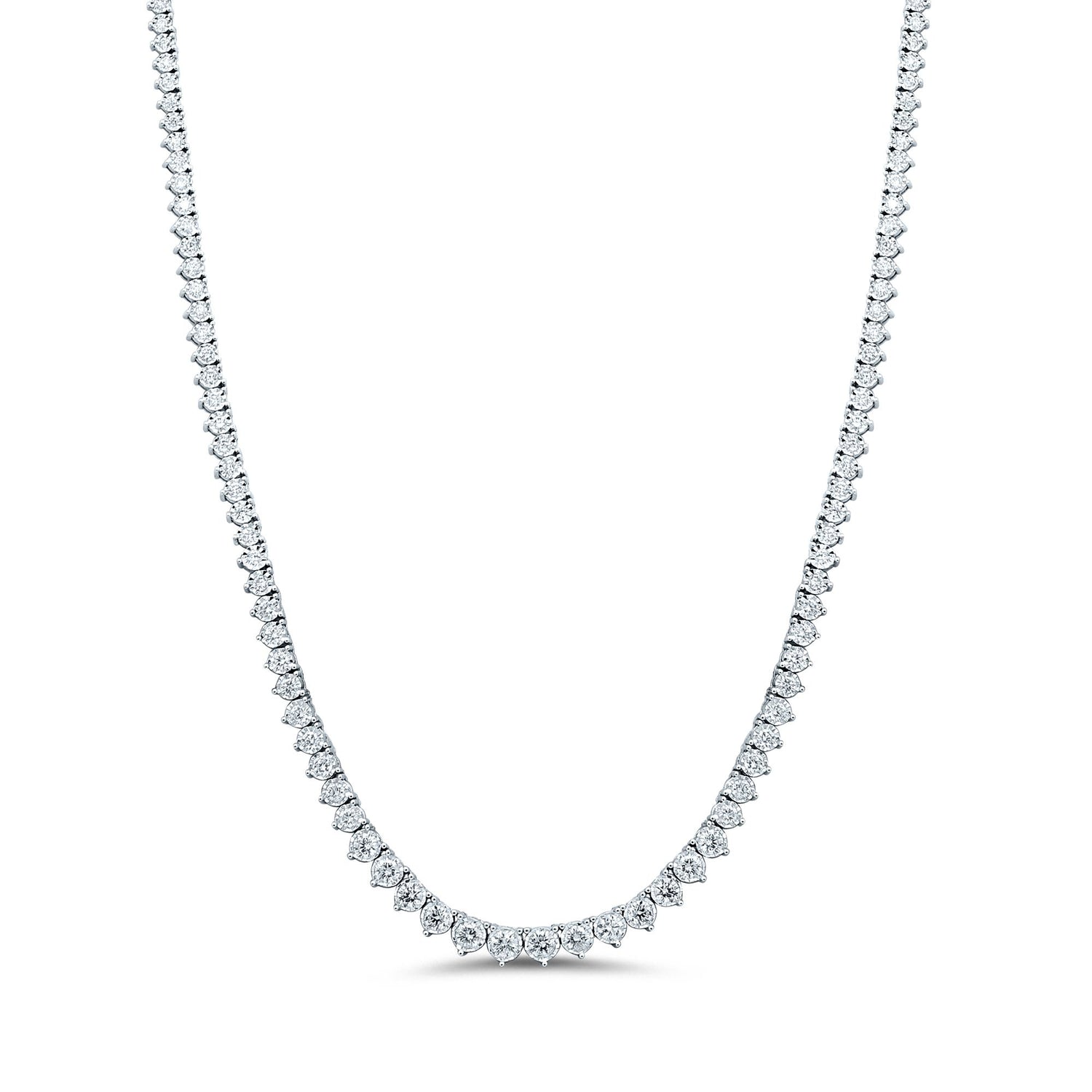 14K 3.75CT Diamond Necklace - Picasso Gold & Diamond Jewelry