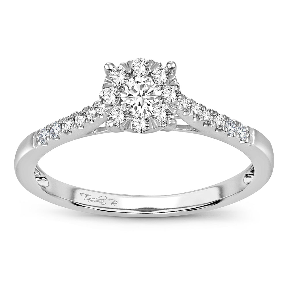 14K 0.35CT Diamond ring - Picasso Gold & Diamond Jewelry