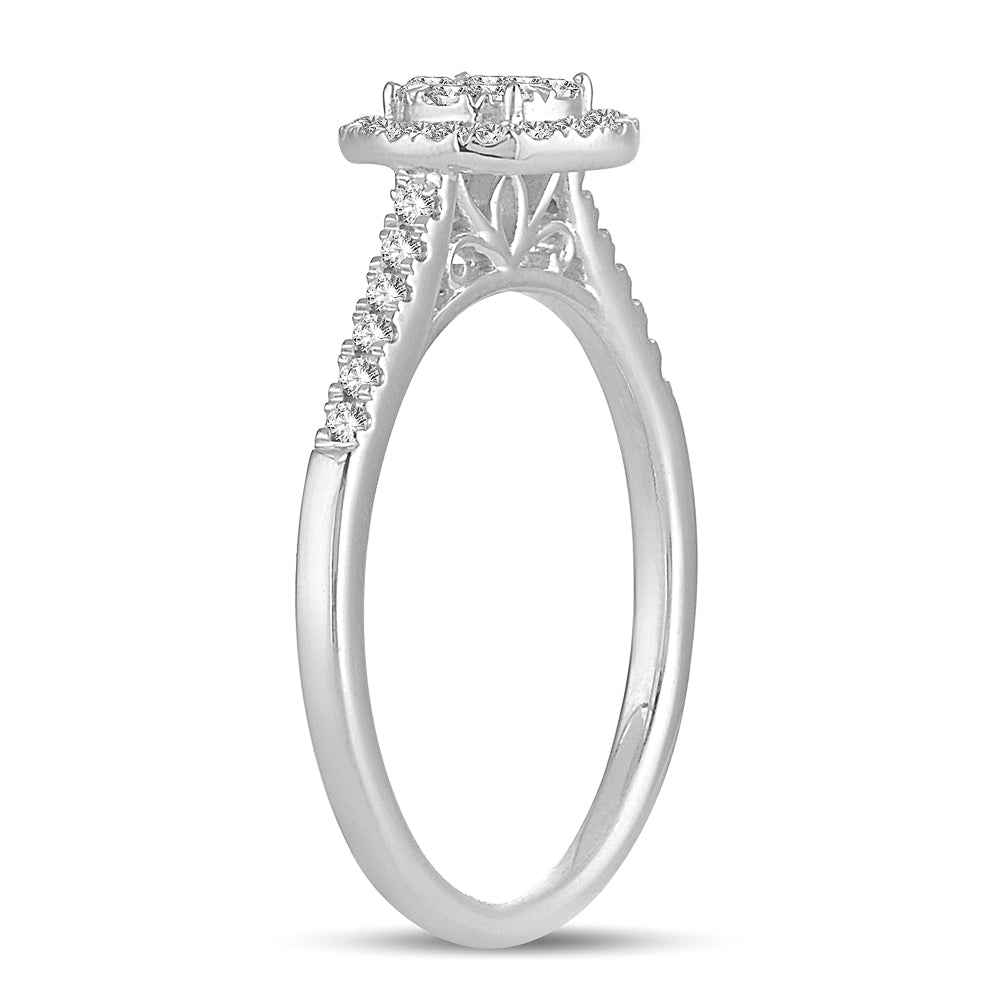 14K 0.33CT Diamond ring - Picasso Gold & Diamond Jewelry
