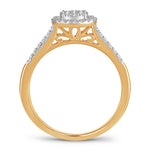 14K 0.33CT Diamond ring - Picasso Gold & Diamond Jewelry
