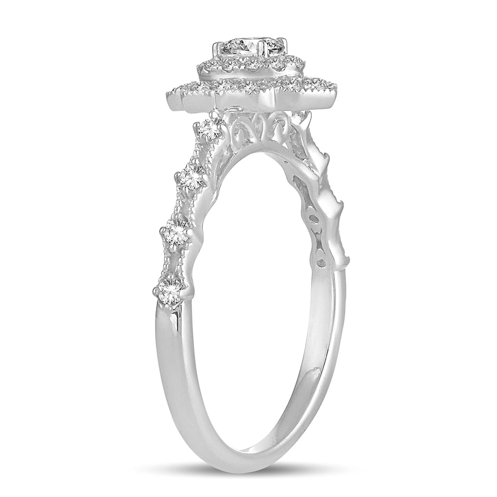 14K 0.50CT Diamond ring - Picasso Gold & Diamond Jewelry