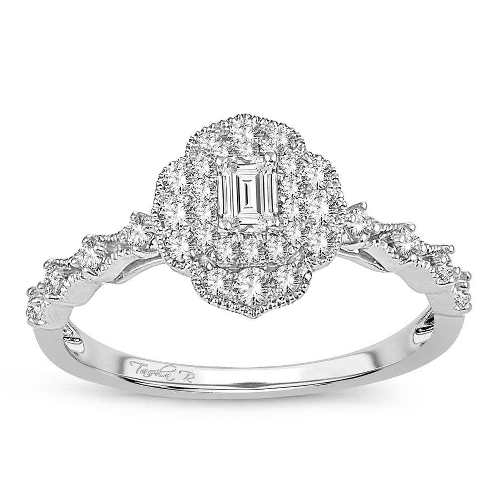 14K 0.50CT Diamond ring - Picasso Gold & Diamond Jewelry