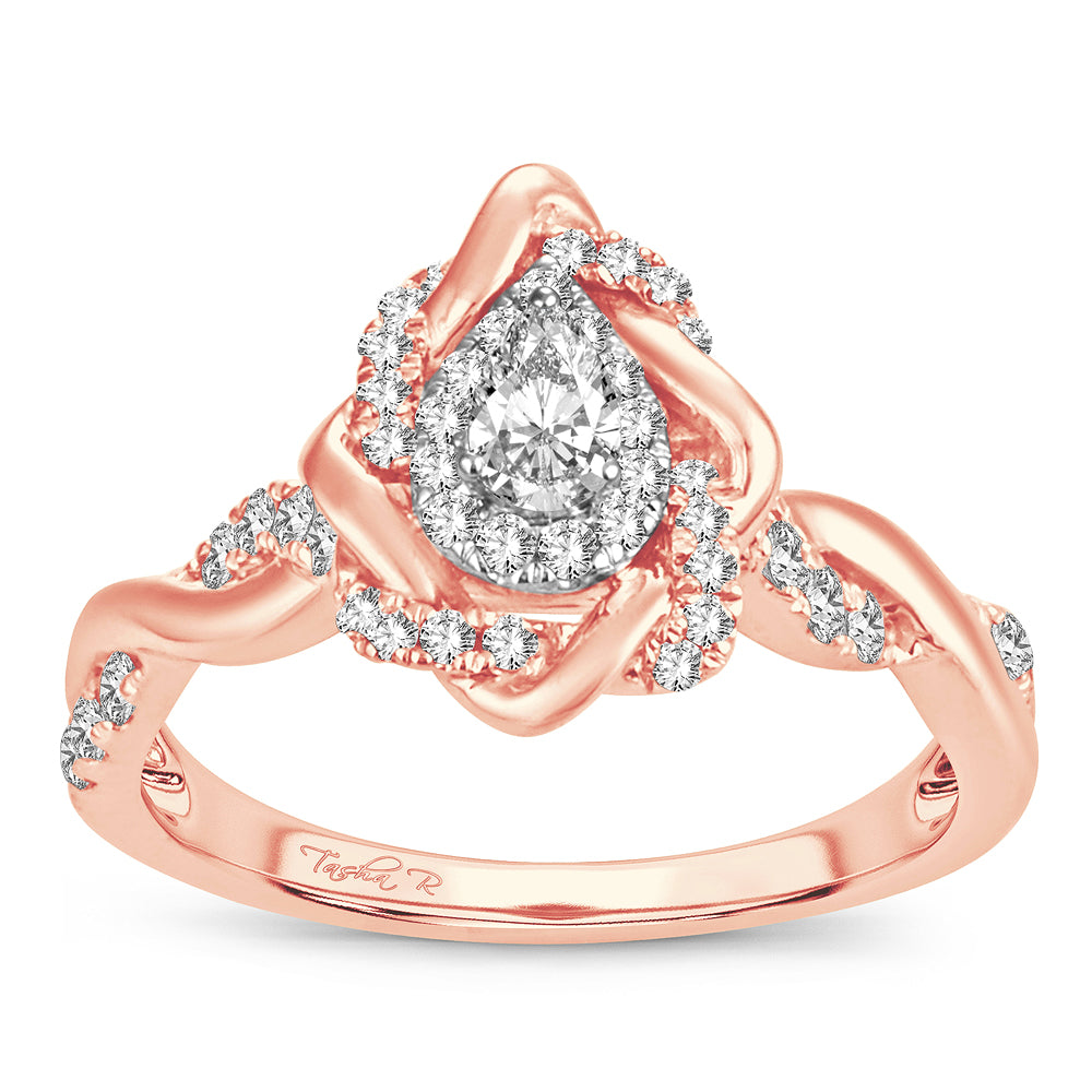 14K 0.50CT Diamond ring - Picasso Gold & Diamond Jewelry