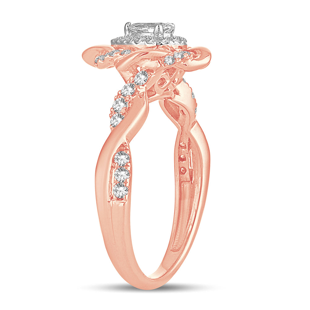 14K 0.50CT Diamond ring - Picasso Gold & Diamond Jewelry