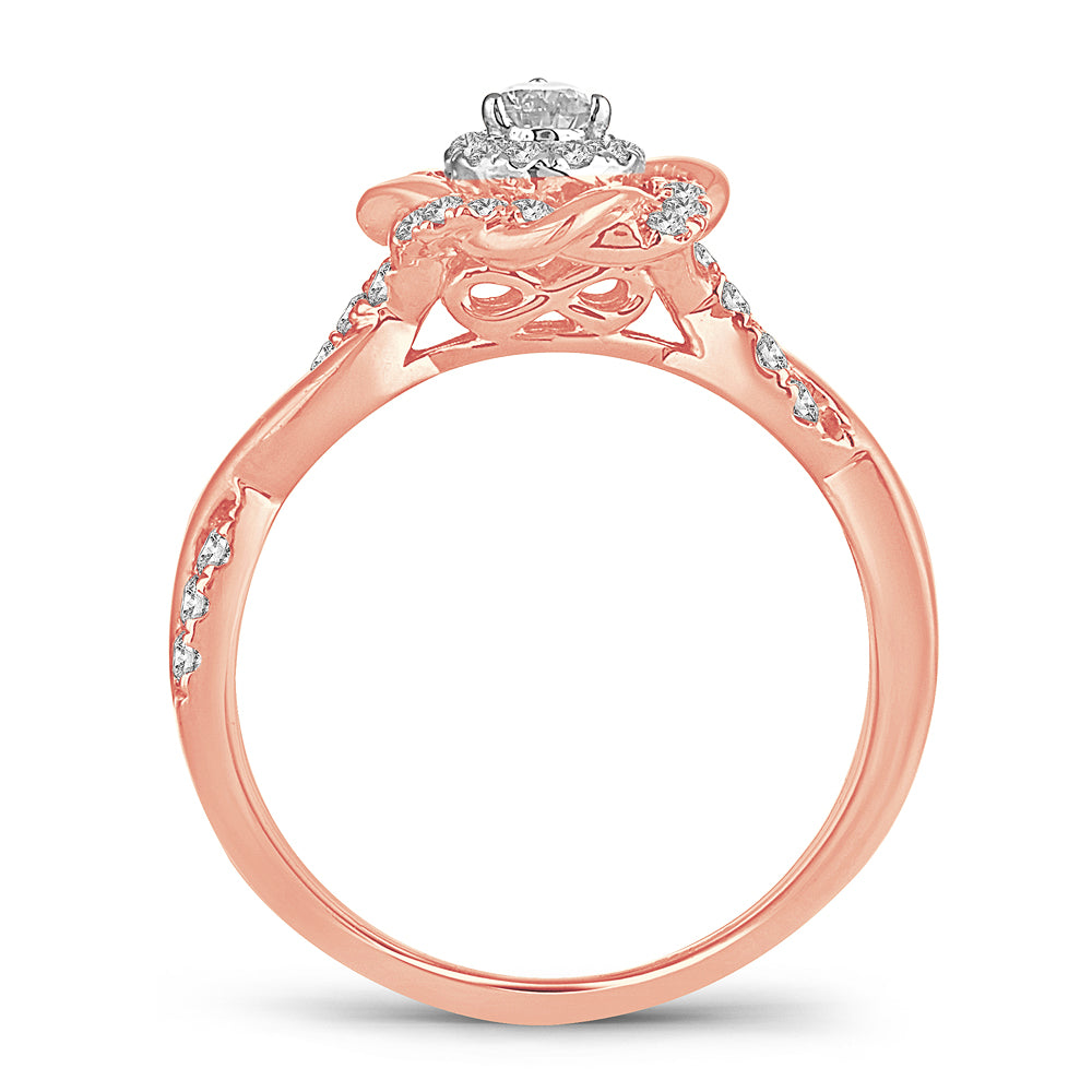 14K 0.50CT Diamond ring - Picasso Gold & Diamond Jewelry