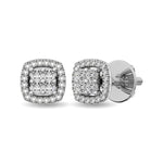14K White Gold 1/5 Ct.Tw. Diamond Stud Earrings  Picasso Gold & Diamond Jewelry
