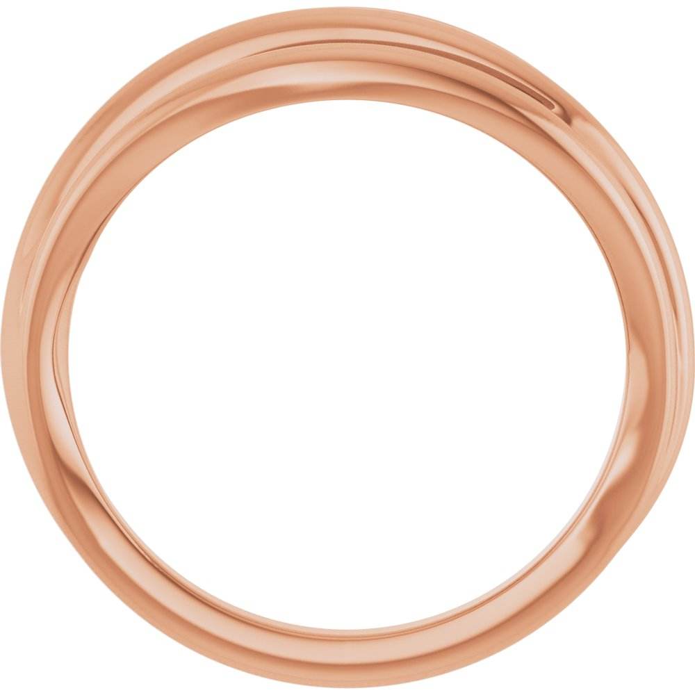 14K Gold Negative Space Ring – Modern & Minimalist Design - Picasso Gold & Diamond Jewelry