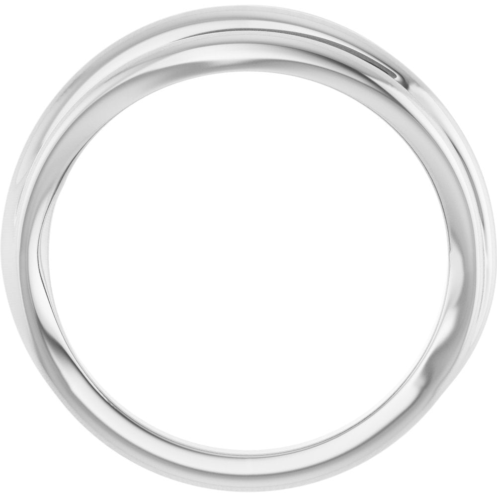 14K Gold Negative Space Ring – Modern & Minimalist Design