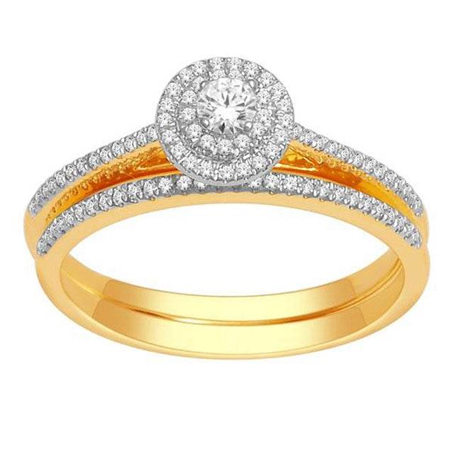 Radiant Splendor: 10K 0.33CT D-Ladies Rings - Picasso Gold & Diamond Jewelry