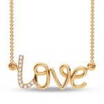 10K 0.02CT Diamond Pendant - Picasso Gold & Diamond Jewelry