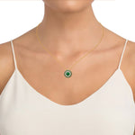 14K 0.04CT Diamond Pendant - Picasso Gold & Diamond Jewelry