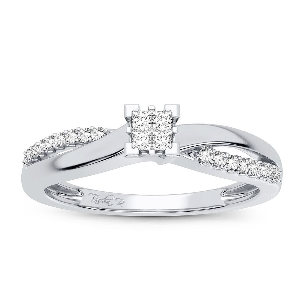 10K 0.15CT Diamond Ring - Picasso Gold & Diamond Jewelry