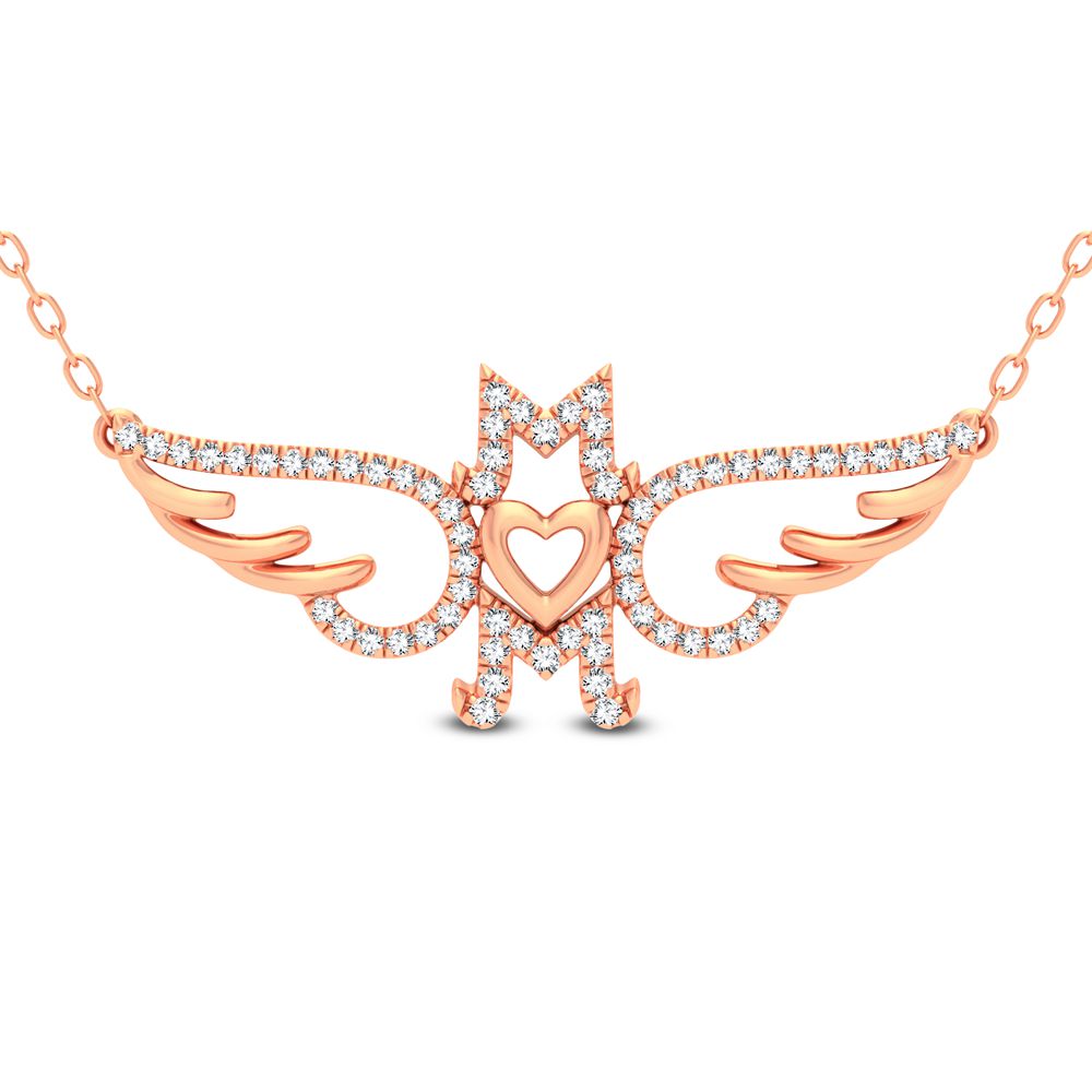 10K 0.16ct Diamond Pendant - Picasso Gold & Diamond Jewelry