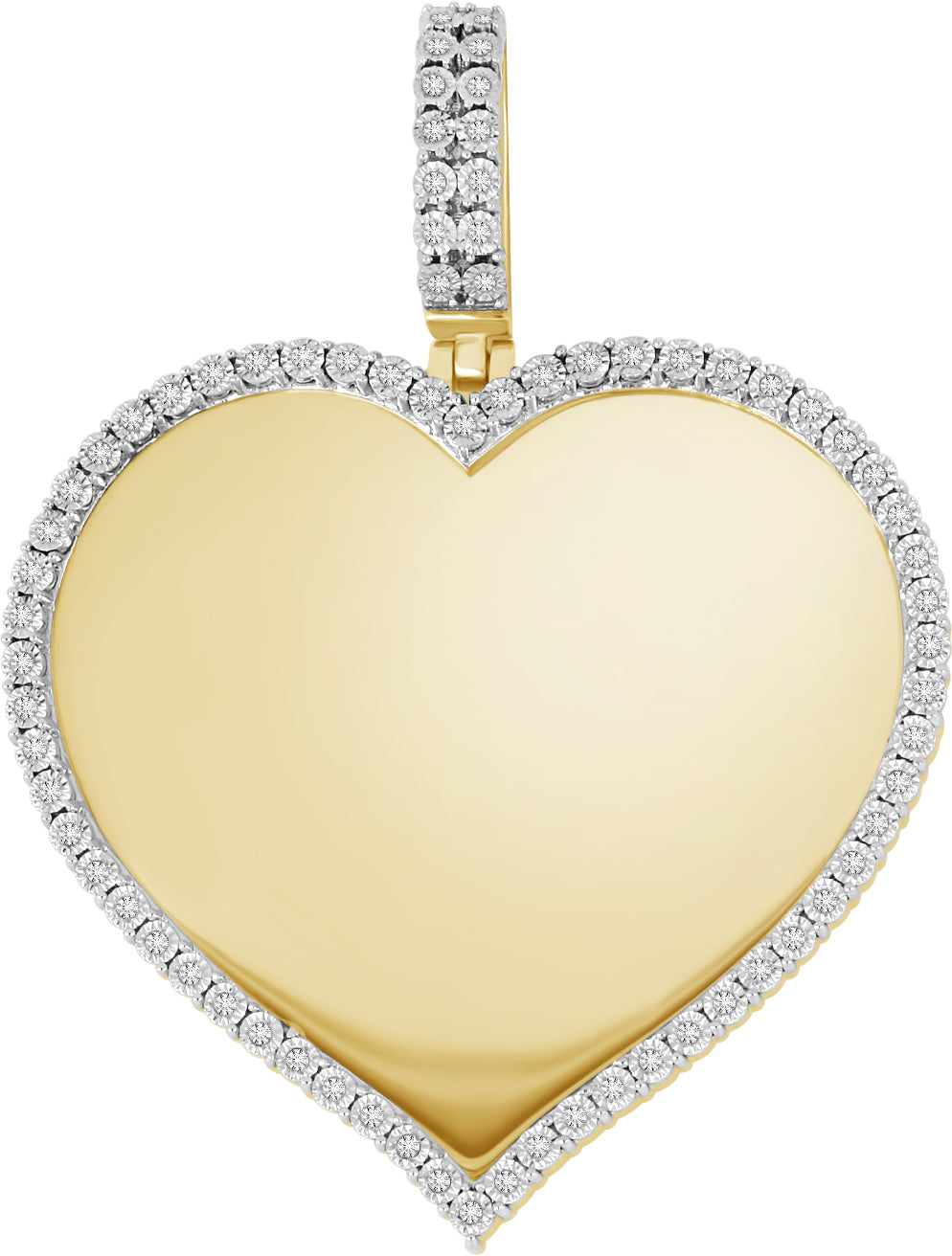 10k 0.20ct Memory Pendant - Picasso Gold & Diamond Jewelry