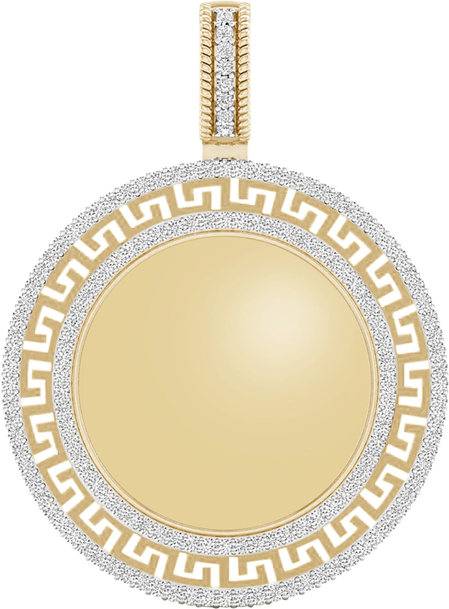 10k 0.50ct Memory Pendant - Picasso Gold & Diamond Jewelry