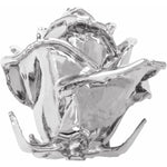 Platinum Hand-Plated Rose - Timeless Opulence in Every Petal - Picasso Gold & Diamond Jewelry
