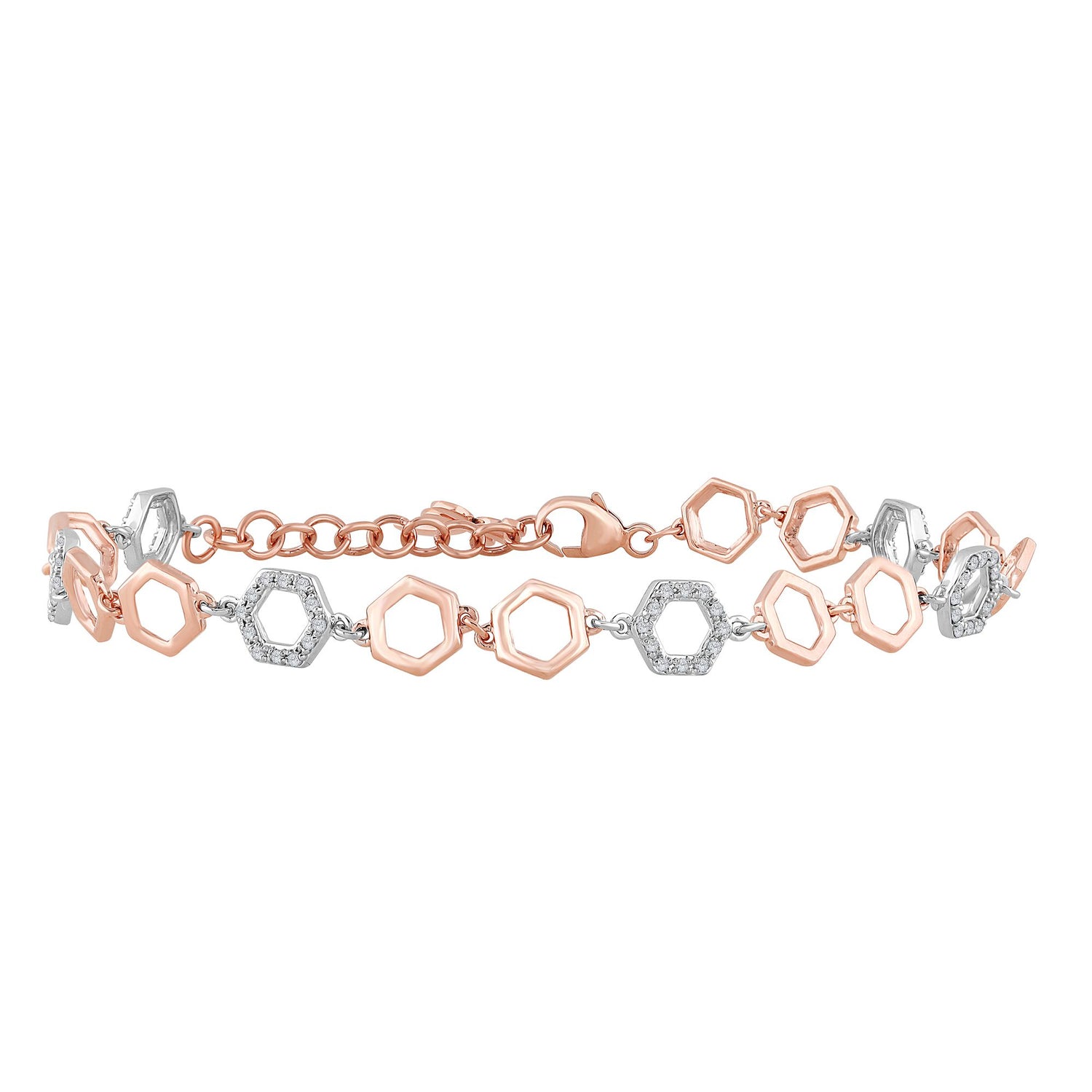 10K 0.27ct Diamond Bracelet - Picasso Gold & Diamond Jewelry