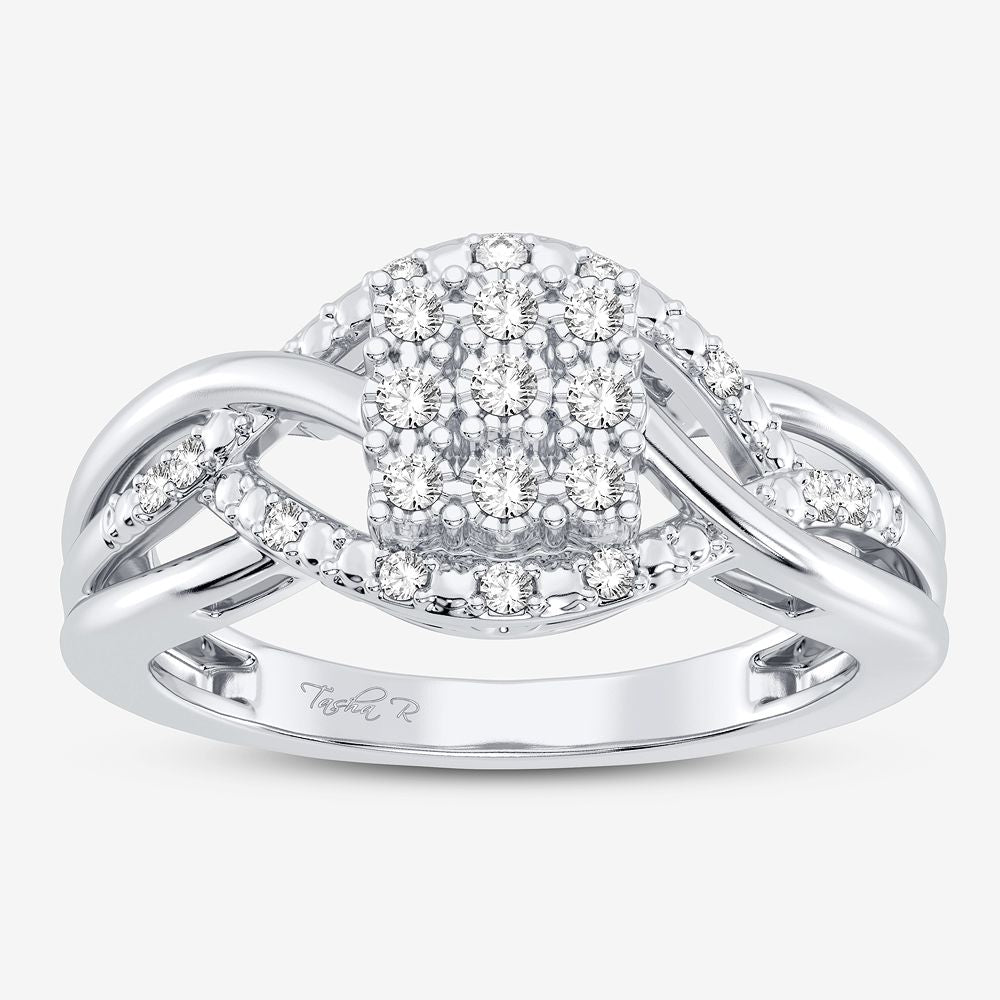 10K 0.10CT DIAMOND RING - Picasso Gold & Diamond Jewelry