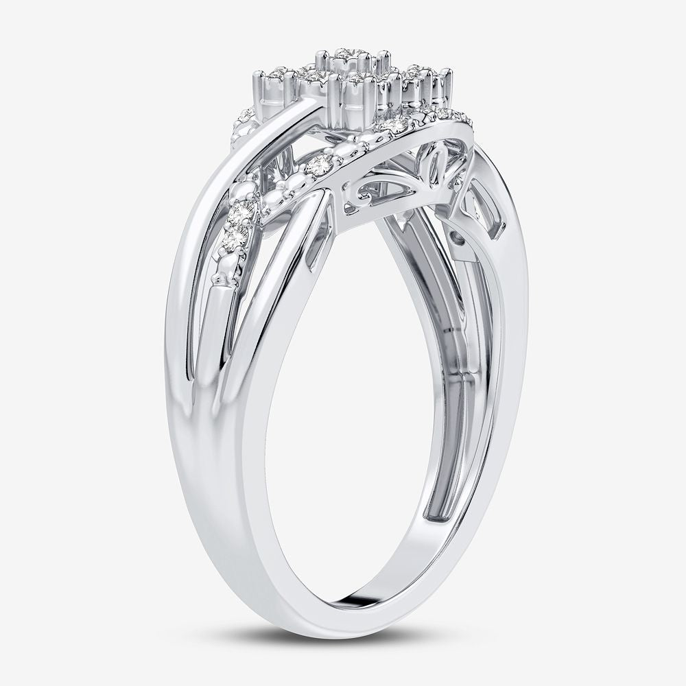 10K 0.10CT DIAMOND RING - Picasso Gold & Diamond Jewelry