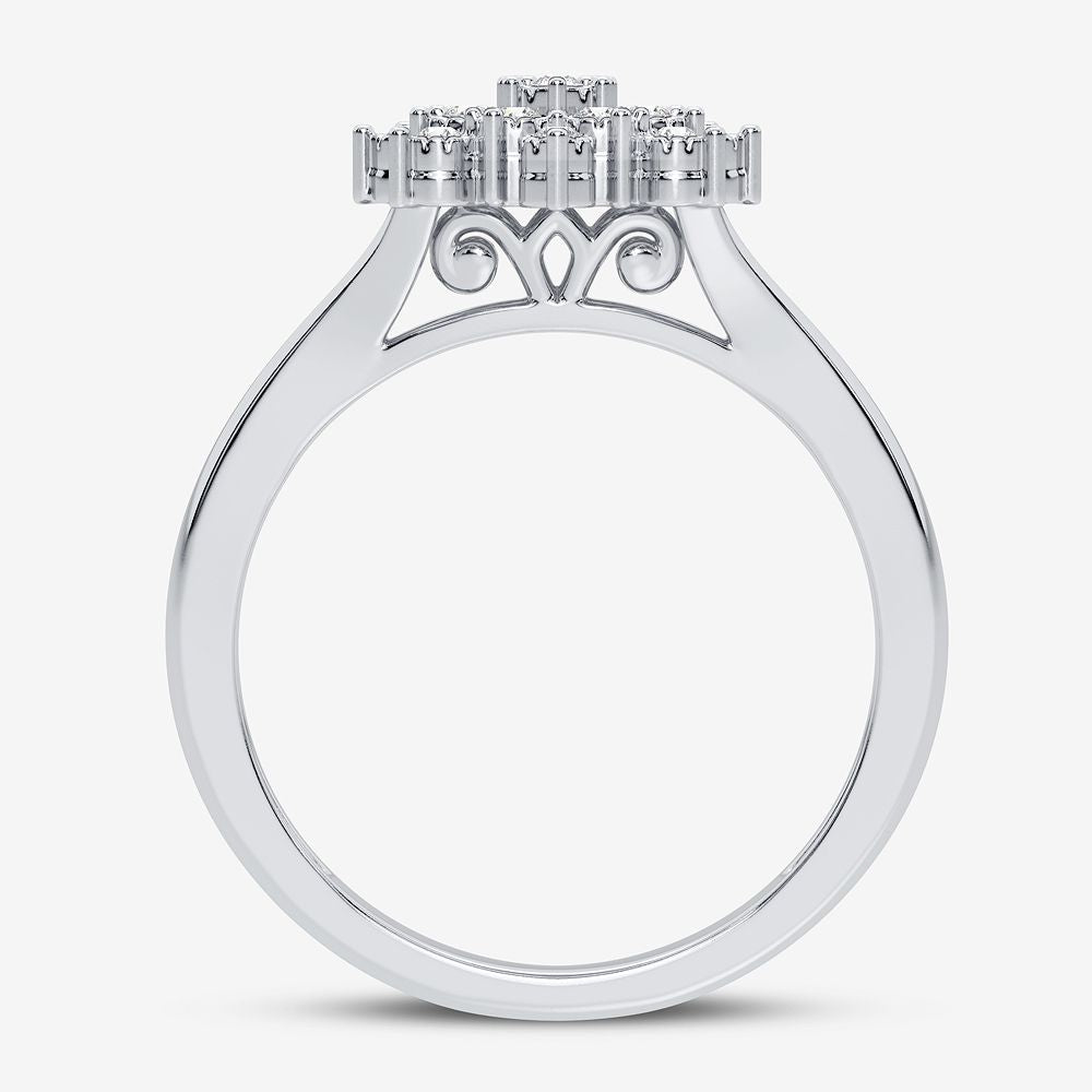 10K 0.10CT DIAMOND RING - Picasso Gold & Diamond Jewelry