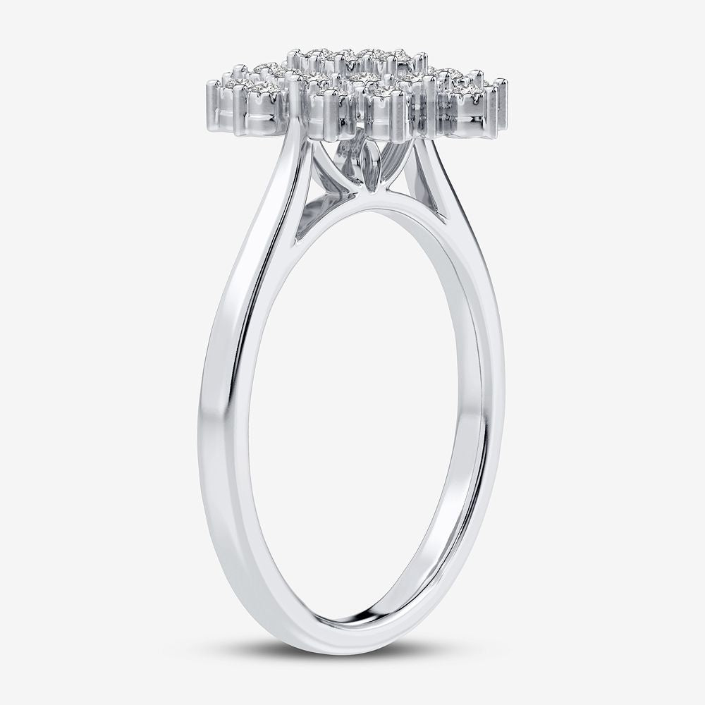 10K 0.10CT DIAMOND RING - Picasso Gold & Diamond Jewelry