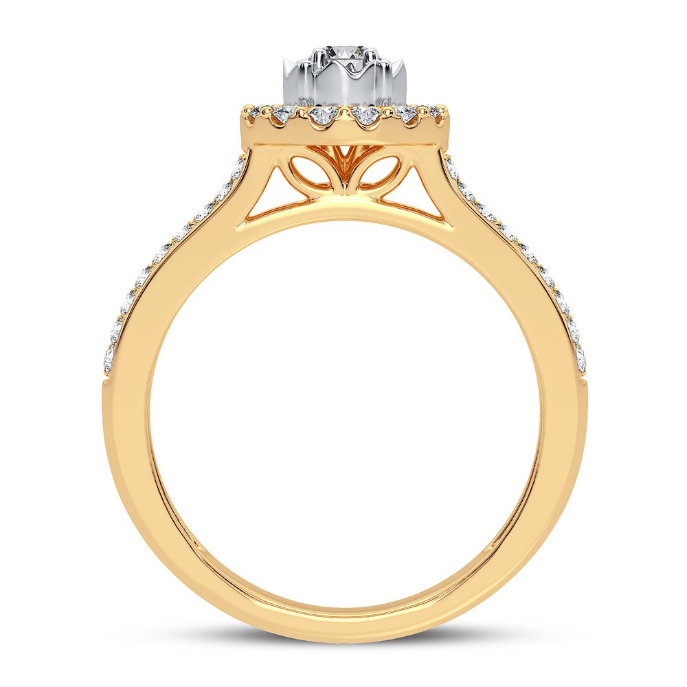10K 0.50CT DIAMOND RING - Picasso Gold & Diamond Jewelry
