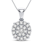 14K 2.00CT DIAMOND PENDANT - Picasso Gold & Diamond Jewelry