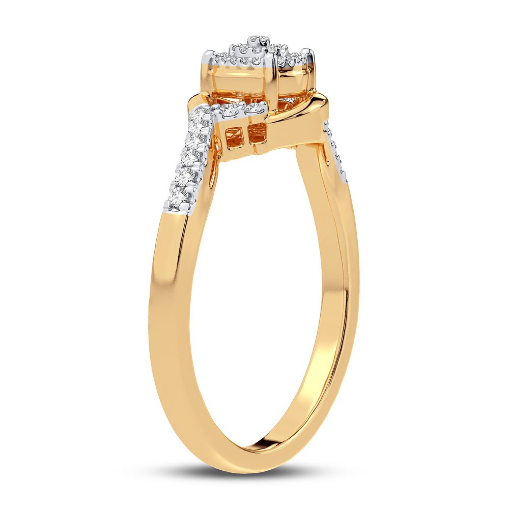 10K 0.15CT DIAMOND RING - Picasso Gold & Diamond Jewelry