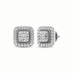 10K White Gold 1/3 Ct.Tw. Diamond Stud Earrings  Picasso Gold & Diamond Jewelry