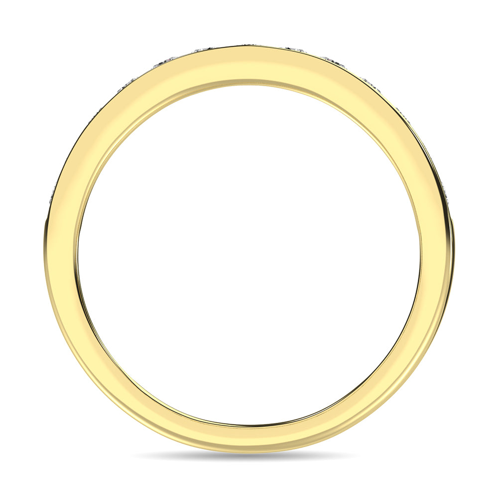 Channel Set Diamond 1 ct. tw. Anniversary Band, close-up of the diamond setting