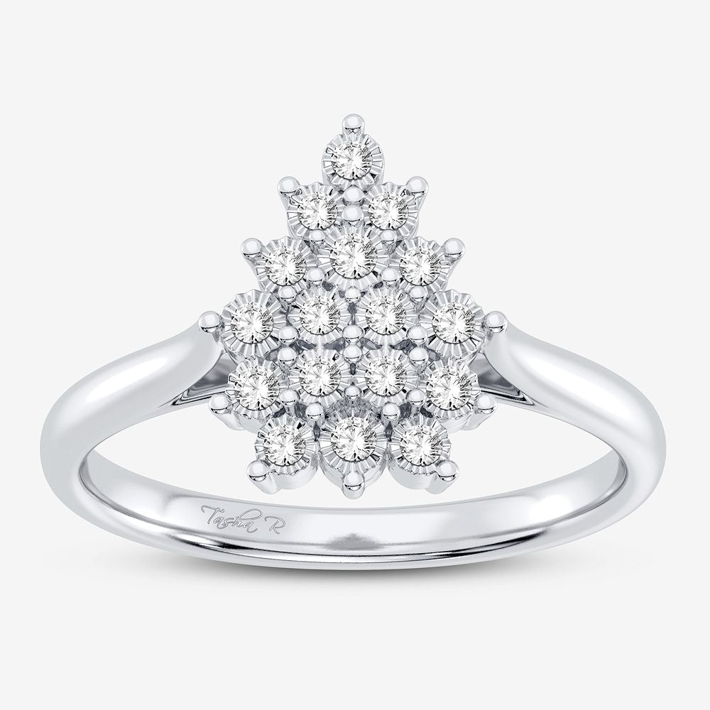 10K 0.07CT DIAMOND RING - Picasso Gold & Diamond Jewelry