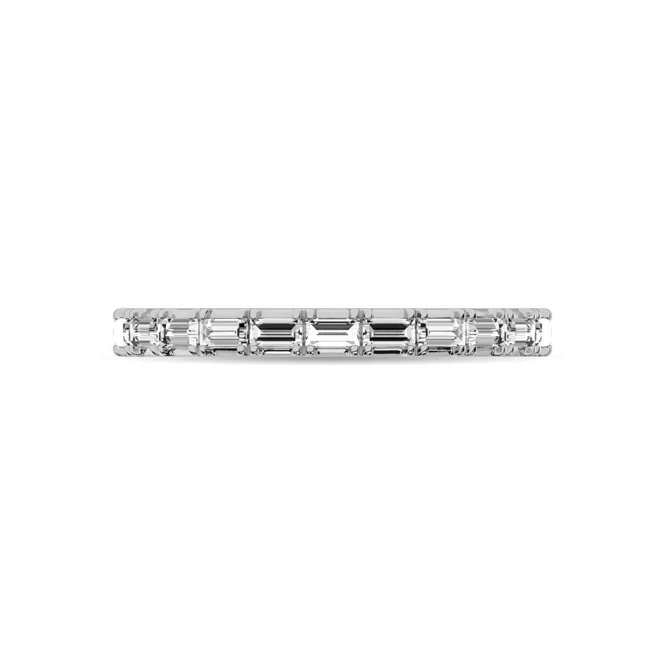 Diamond Anniversary Ring 1/10 Ct.tw in 14K White Gold