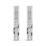 Earrings Diamond 2 Ct.tw Hoop Earrings in 14K White Gold Diamond 2 Ct.tw Hoop Earrings in 14K White Gold 62943W-A1