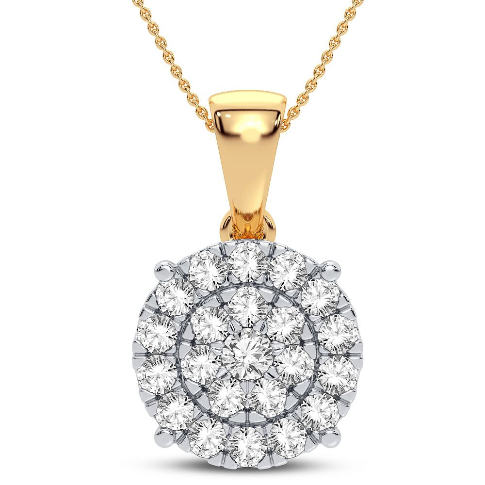 14K 2.00CT DIAMOND PENDANT - Picasso Gold & Diamond Jewelry