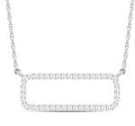 14k 0.10ct Diamond Necklace - Picasso Gold & Diamond Jewelry