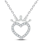 10K 0.25CT DIAMOND PENDANT - Picasso Gold & Diamond Jewelry