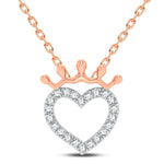 10K 0.25CT DIAMOND PENDANT - Picasso Gold & Diamond Jewelry